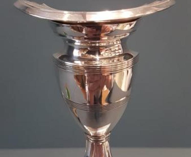 George III Style Silver Candlesticks - Image 4