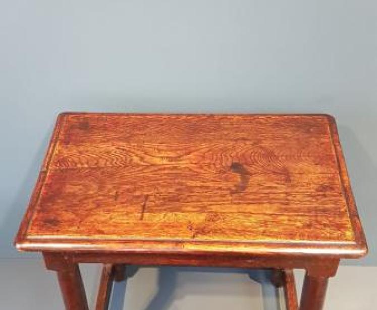 George II Oak Joint Stool - Image 5