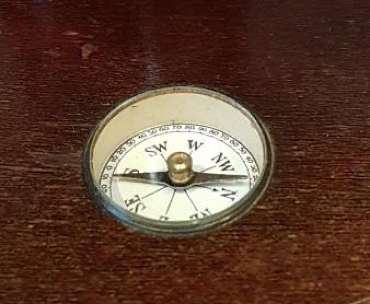 1930's 14" Papier Mache Globe - Image 5