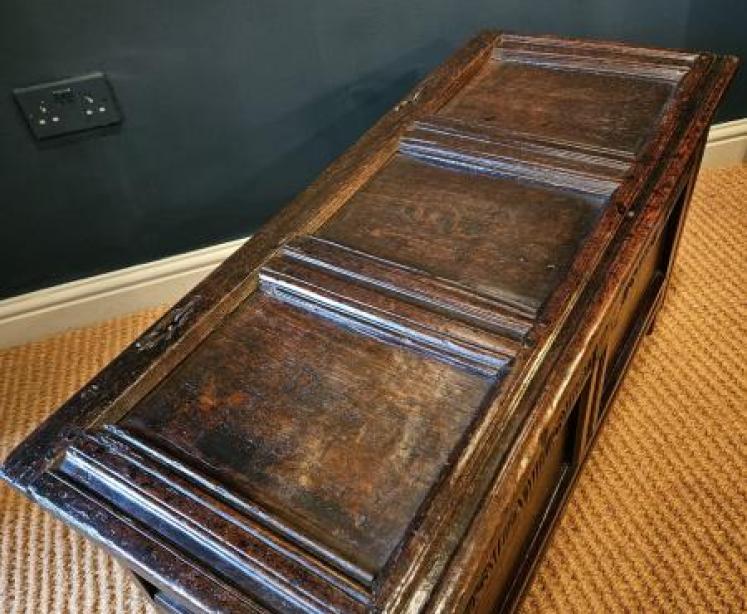 George II Oak Coffer - Image 6