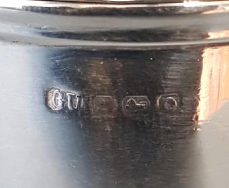 Mid Victorian Silver Mustard Pot by George Unite - Image 4