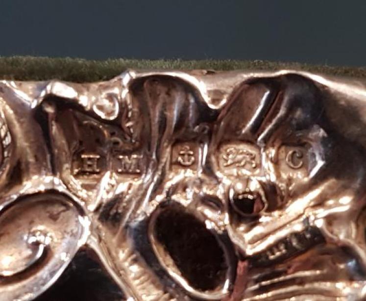 Edwardian Embossed Silver Photo Frame - Image 3