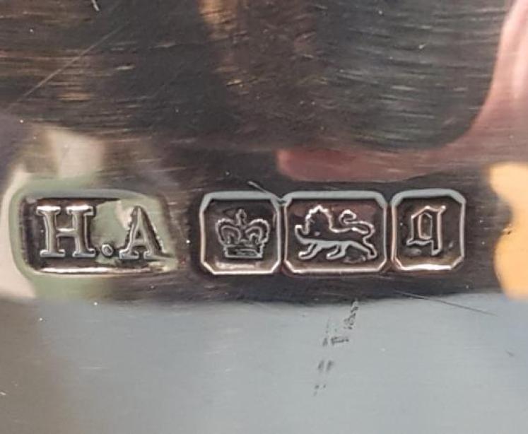 Large Edwardian Solid Silver Bowl - Image 4