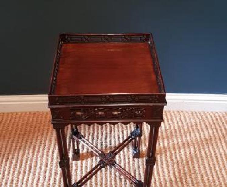 Fine Quality Victorian Mahogany Kettle Stand - Image 2