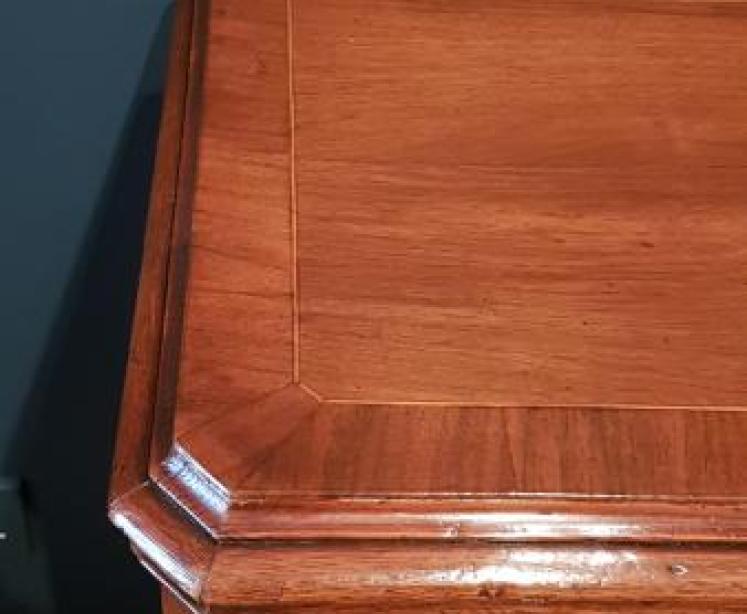 George II Walnut Norfolk Chest - Image 5