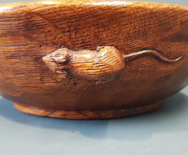 1930`s Thompson`s of Kilburn Mouseman Bowl - Image 7