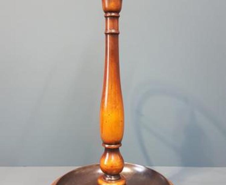 Edwardian Walnut and Brass Stick Stand  - Image 6