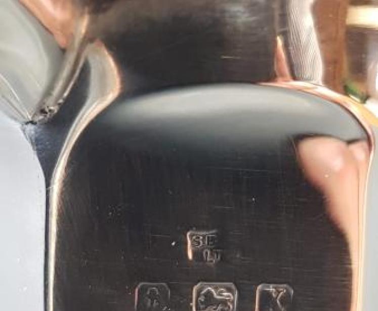 George V Silver Octagonal Mug - Image 6