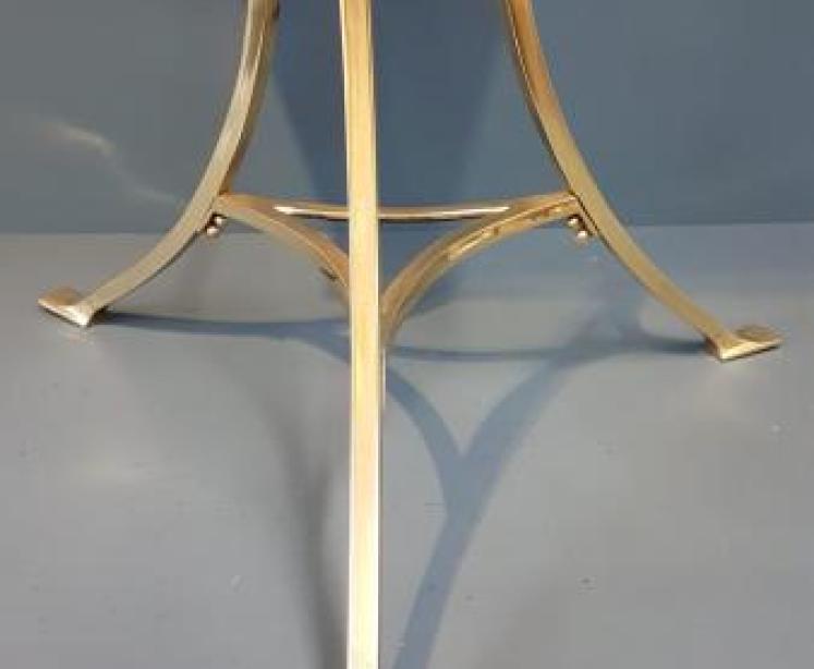 Edwardian Brass Magazine Stand - Image 3