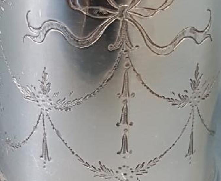 George V Engraved Silver Mug - Image 2