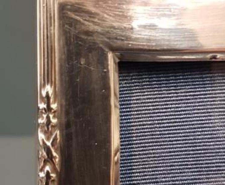 Silver Ribbon Boarder Photo Frame - Image 6