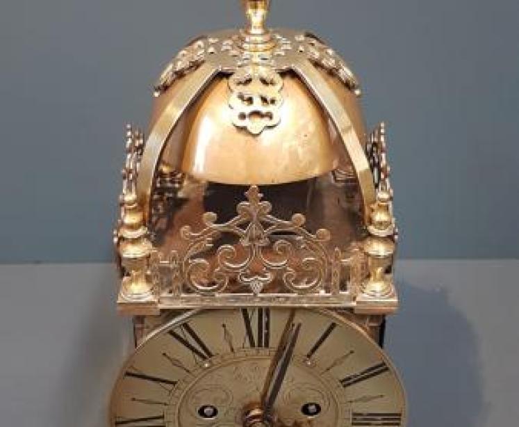Double Fusee Lantern Clock - Image 2