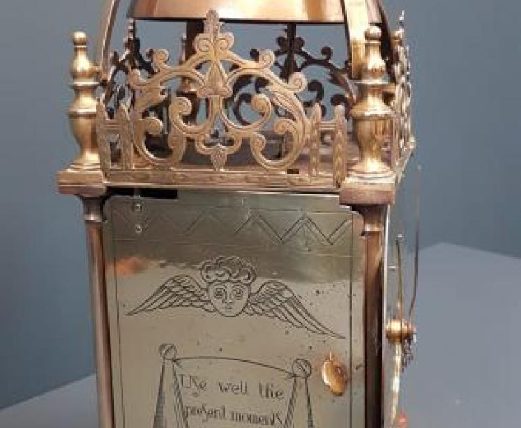 Double Fusee Lantern Clock - Image 6