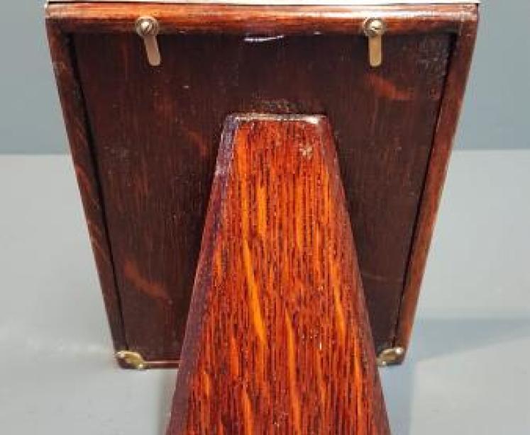 Edwardian Silver Ribbon Crest Photo Frame  - Image 5