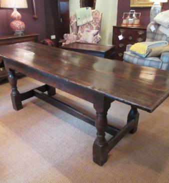 Superb George I Period Oak Refectory Table