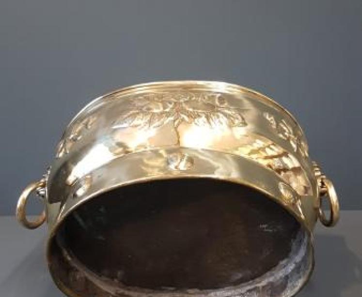 Victorian Brass Planter - Image 5