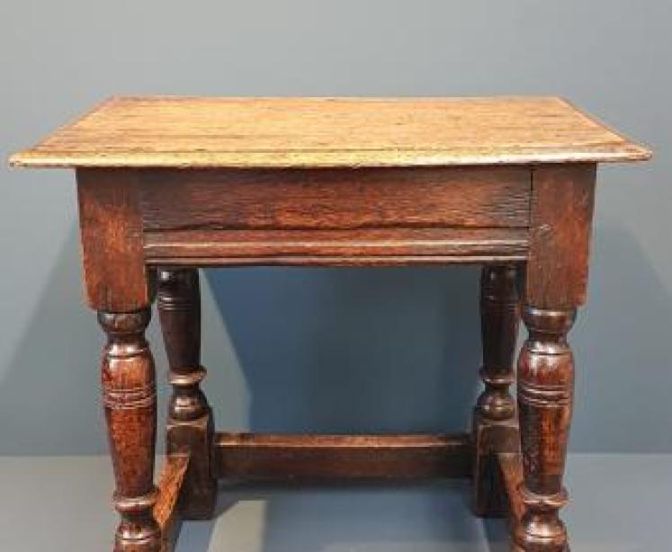 Oak Joint Stool - Image 1