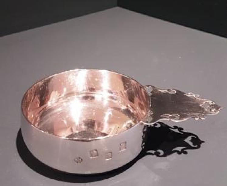 Irish Silver Wine Taster - Image 1