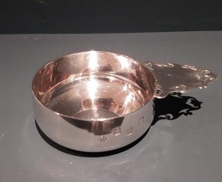 Irish Silver Wine Taster - Image 2