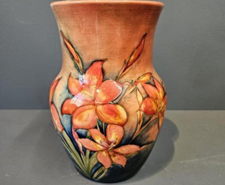 Superb Large Moorcroft Freesia Flambe Vase - Image 1