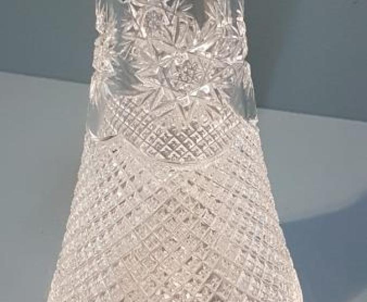 Edwardian Walker and Hall Silver Mounted Decanter - Image 7