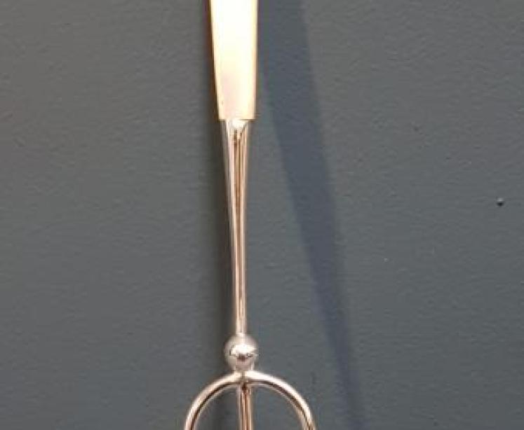 Victorian Silver and Mother of Pearl Bread Fork - Image 2