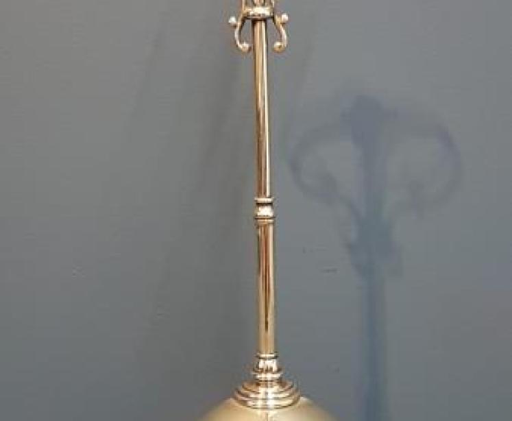 Superb Victorian Brass Door Stop by Tonks - Image 1