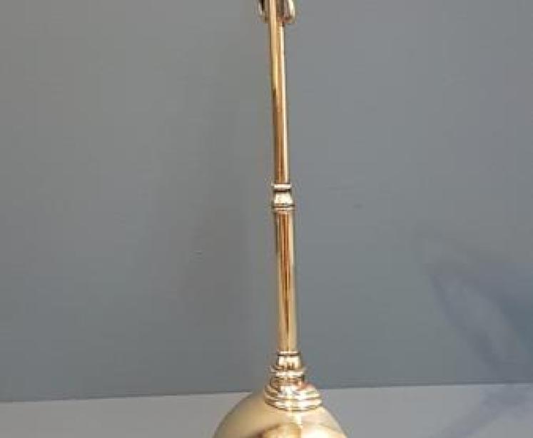 Superb Victorian Brass Door Stop by Tonks - Image 5