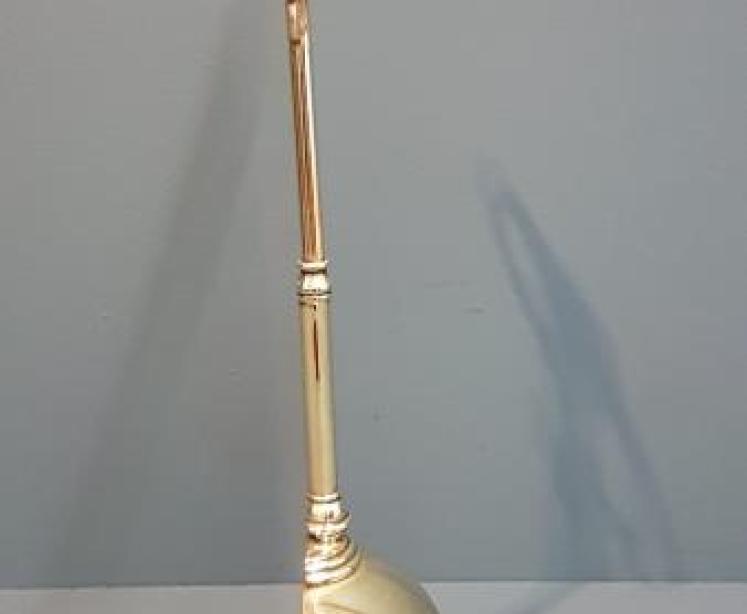 Superb Victorian Brass Door Stop by Tonks - Image 6