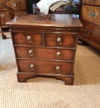 Superb George  II Oak 'Box' Coffer