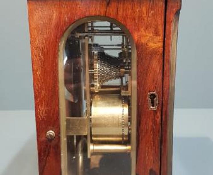 Regency Miniature Double Fusee Bracket Clock - Image 3