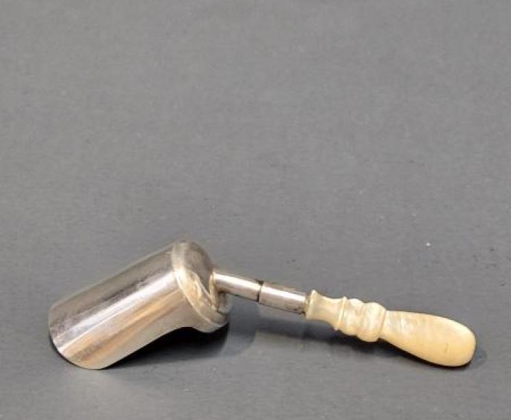 Georgian Silver Gilt Tea Scoop - Image 5