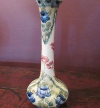 McIntyre Moorcroft Panelled Poppies Vase