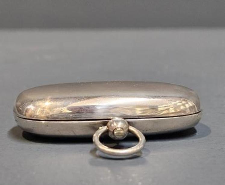 George V Silver Sovereign and Stamp Case - Image 2