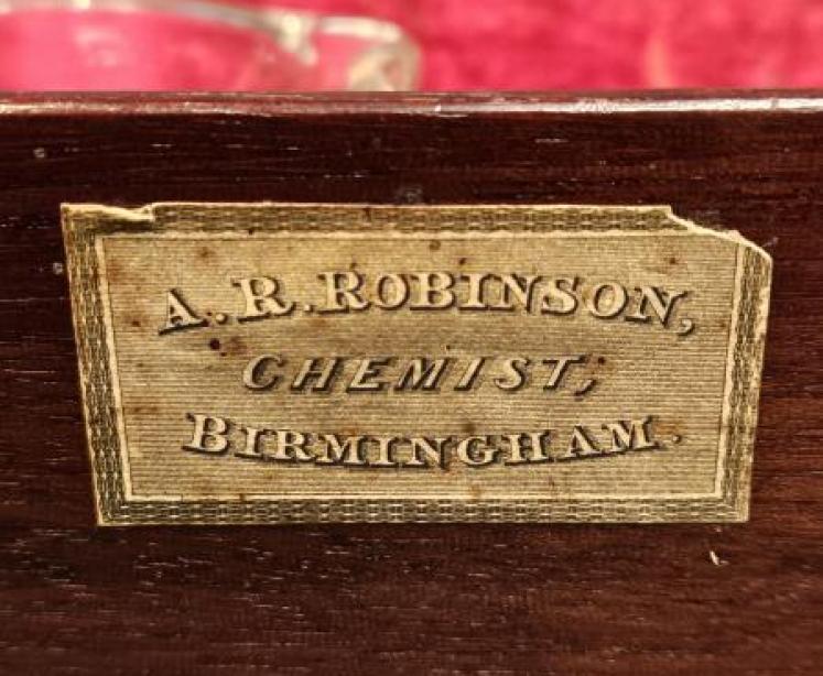 Victorian Mahogany Apothecary Box - Image 3