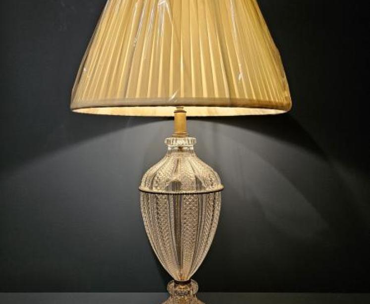 Pair of Crystal Table Lamps - Image 2