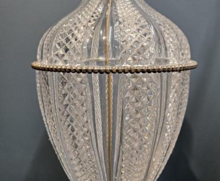 Pair of Crystal Table Lamps - Image 4