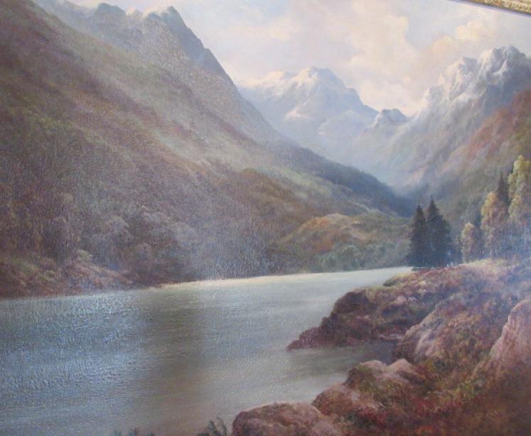 Fine Scottish Oil 'Loch Sween' Douglas Falconer - Image 2