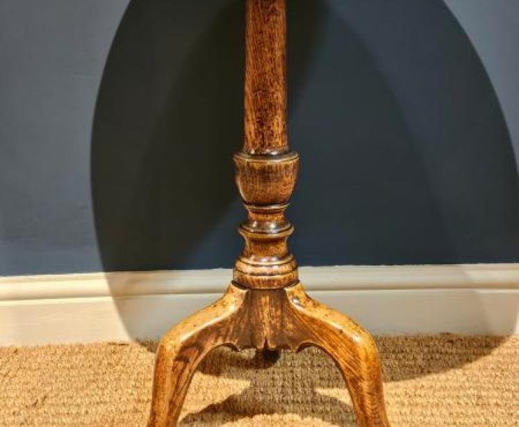 George II Ash Tripod Table - Image 3
