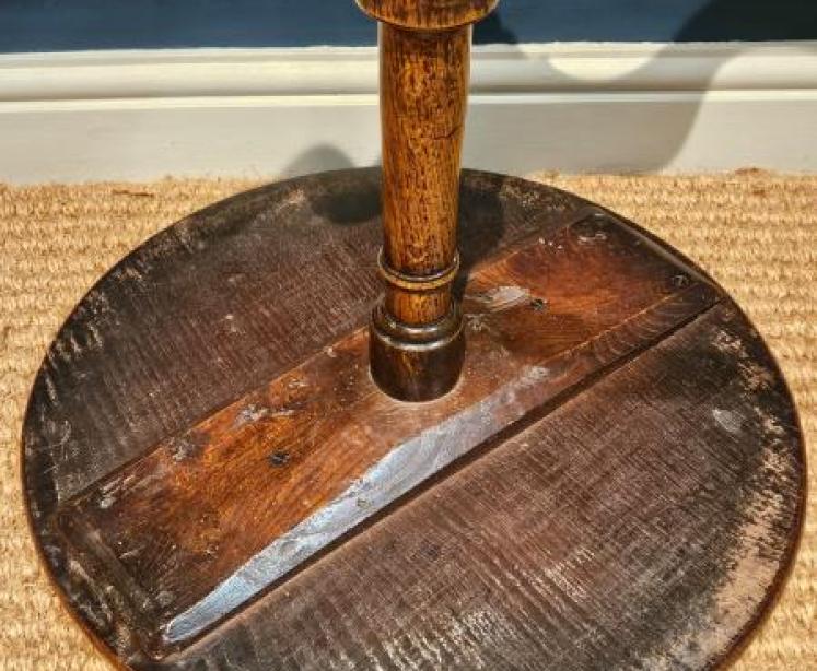 George II Ash Tripod Table - Image 5