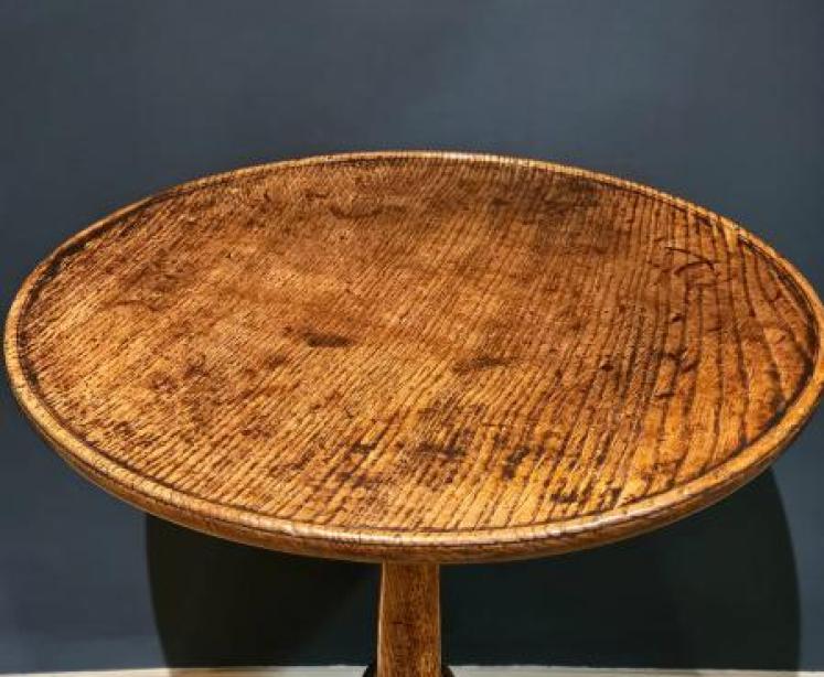 George II Ash Tripod Table - Image 6