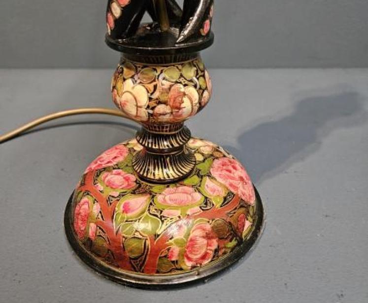 Edwardian Kashmiri Table Lamp - Image 6