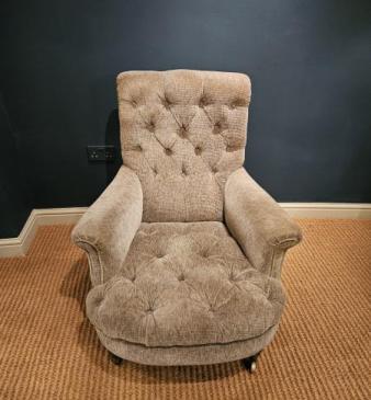 Howard and Sons Victorian Armchair