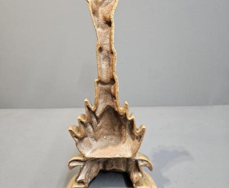 Victorian Brass Pineapple Door Stop - Image 2