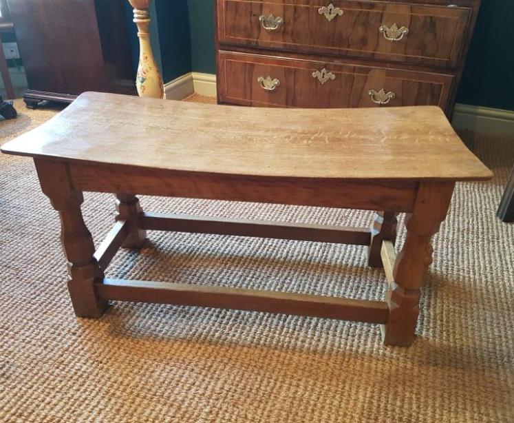 Thompson's of Kilburn Mouseman Coffee Table - Image 1