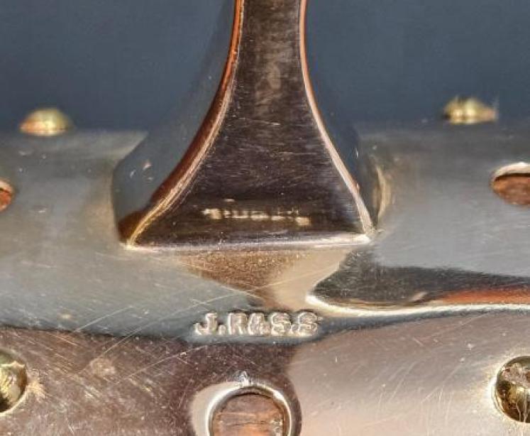 Victorian Oak & Silver Plated Two Bottle Tantalus - Image 4