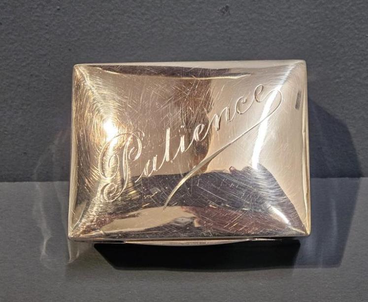 Victorian Silver Patience Box & Cards - Image 4