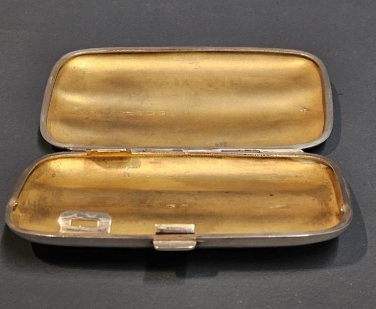 Edwardian Silver Cigar Case - Image 2