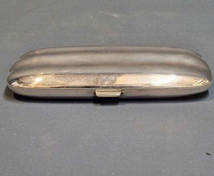 Edwardian Silver Cigar Case - Image 4