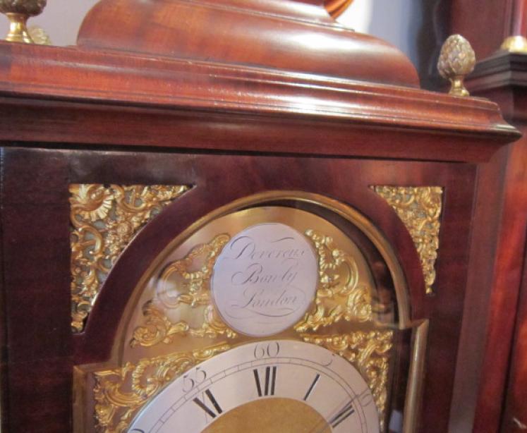 Fine George III Cushion Top London Bracket Clock - Image 5